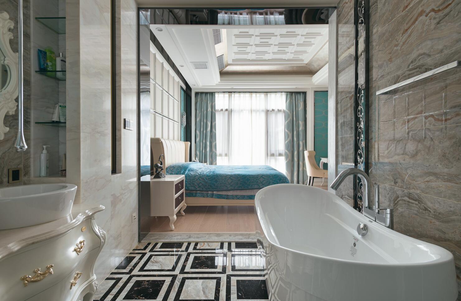 别墅 古典 腾龙设计 卫生间图片来自腾龙设计在提香别墅装修欧式风格尽显典雅风的分享