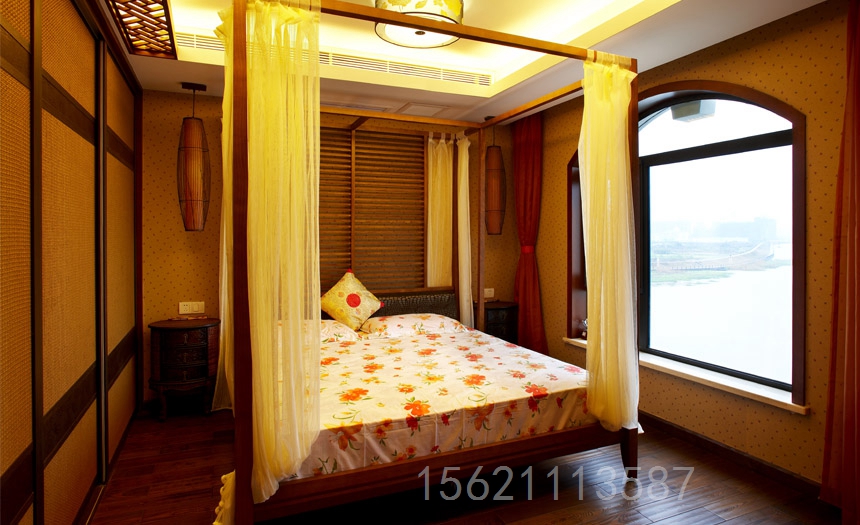 卧室图片来自阔达装饰小段在诚园西区104平东南亚风格的分享