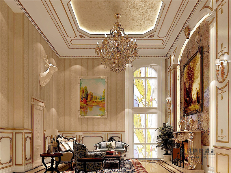 法式 新古典 别墅 跃层 大户型 复式 高帅富 其他图片来自高度国际姚吉智在320平米法式别墅皇家风范的品味的分享