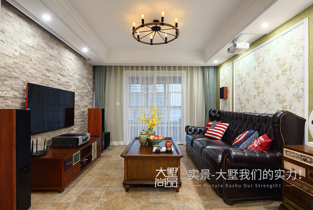 三居 美式 客厅图片来自大墅尚品-由伟壮设计在美式公寓·红酒般香醇浓烈的分享