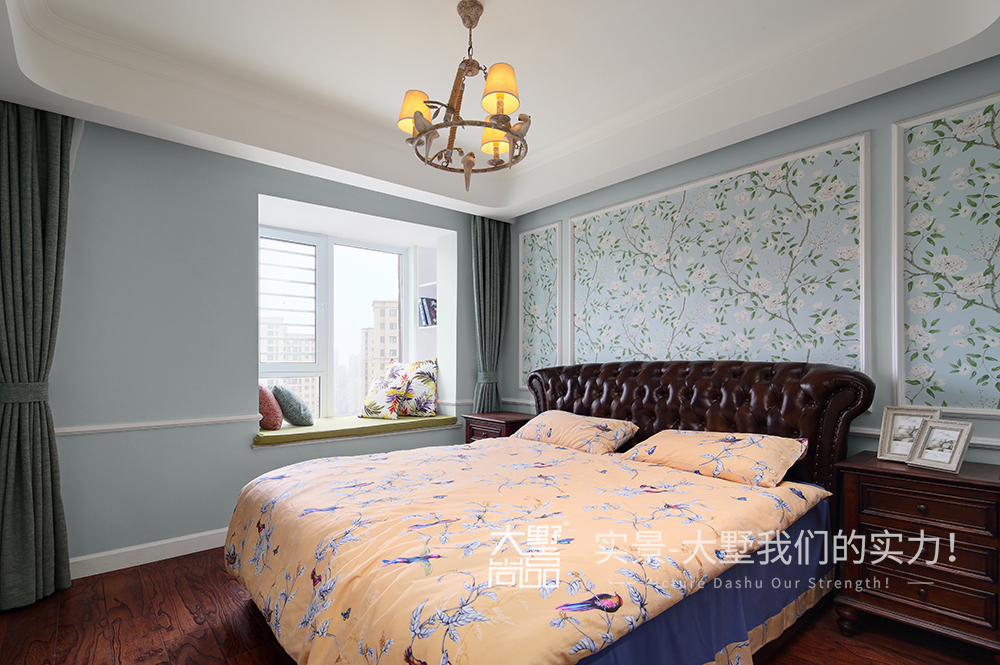 三居 美式 卧室图片来自大墅尚品-由伟壮设计在美式公寓·红酒般香醇浓烈的分享