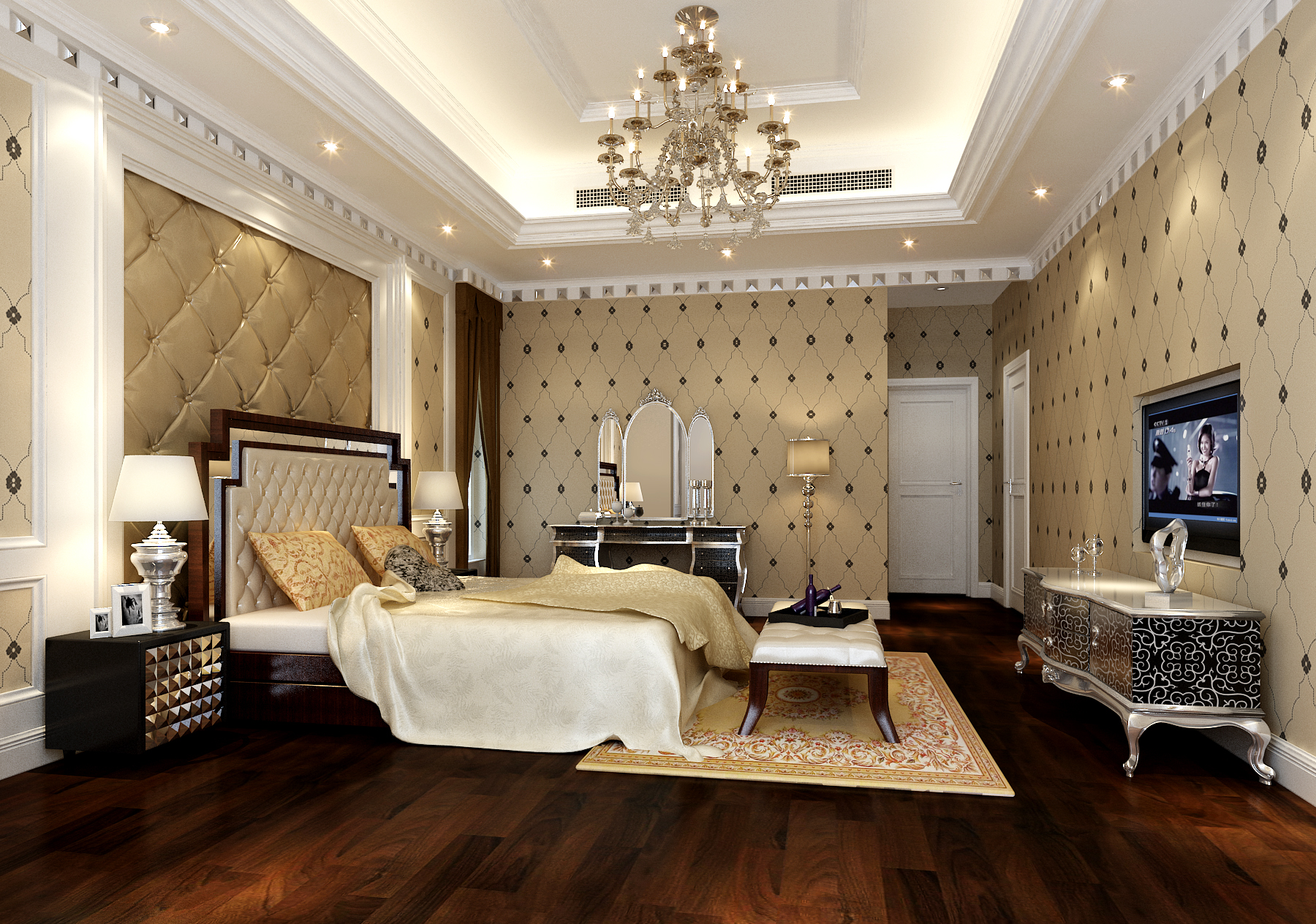 卧室图片来自三好同创装饰公司在和乔丽晶欧式风格的分享