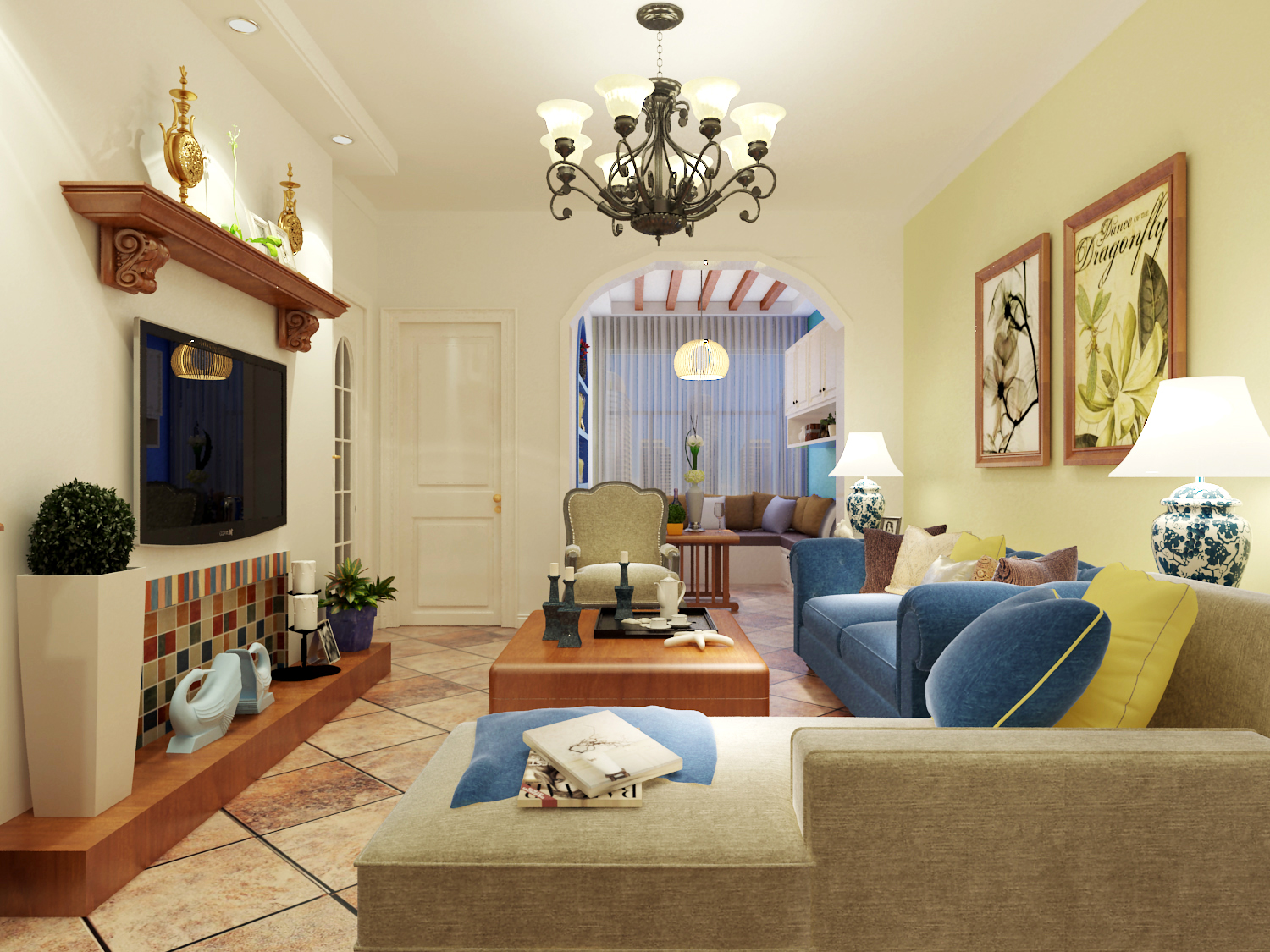 二居 旧房改造 客厅图片来自三好同创装饰公司在波澜-万科星园四期(北奥国际)的分享