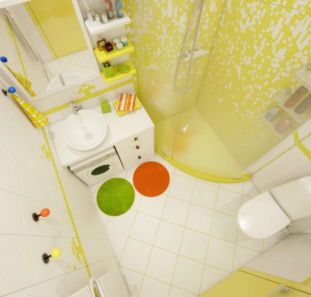 卫生间图片来自三好同创装饰公司在首尔甜城简约风格的分享