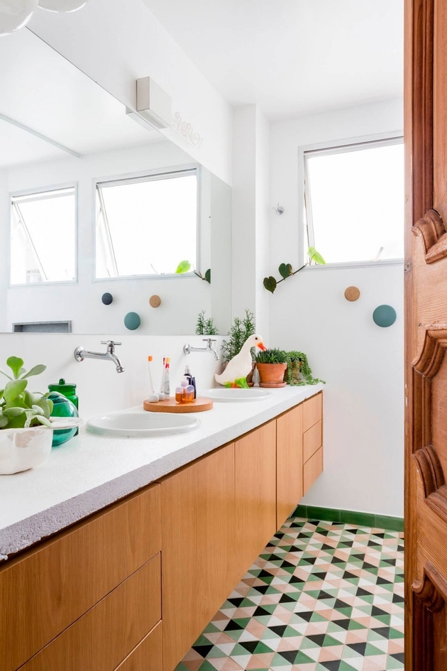 混搭 二居 旧房改造 卫生间图片来自三好同创装饰公司在望京西园露天混凝土设计的分享