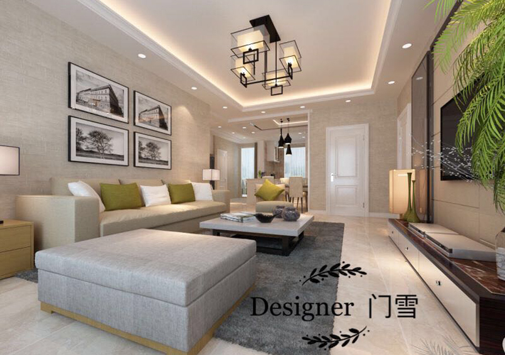 客厅图片来自沈阳百家装饰小姜在凤凰水城140平新古典风格的分享