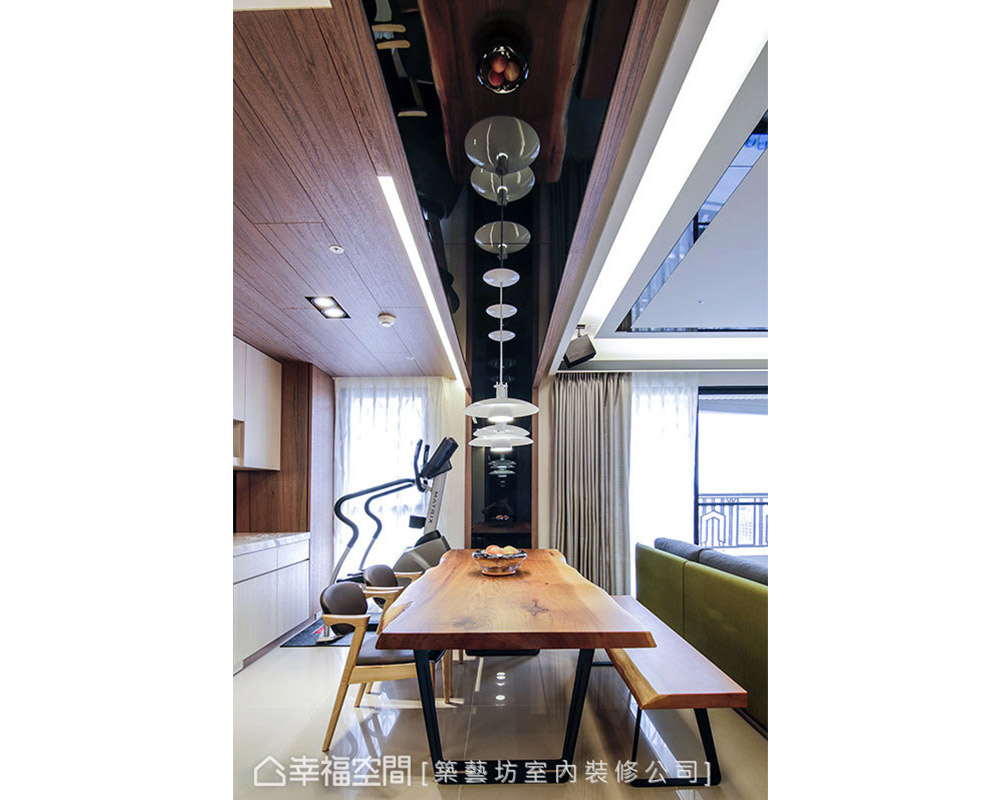 二居 现代 餐厅图片来自幸福空间在208平风城絮语的分享