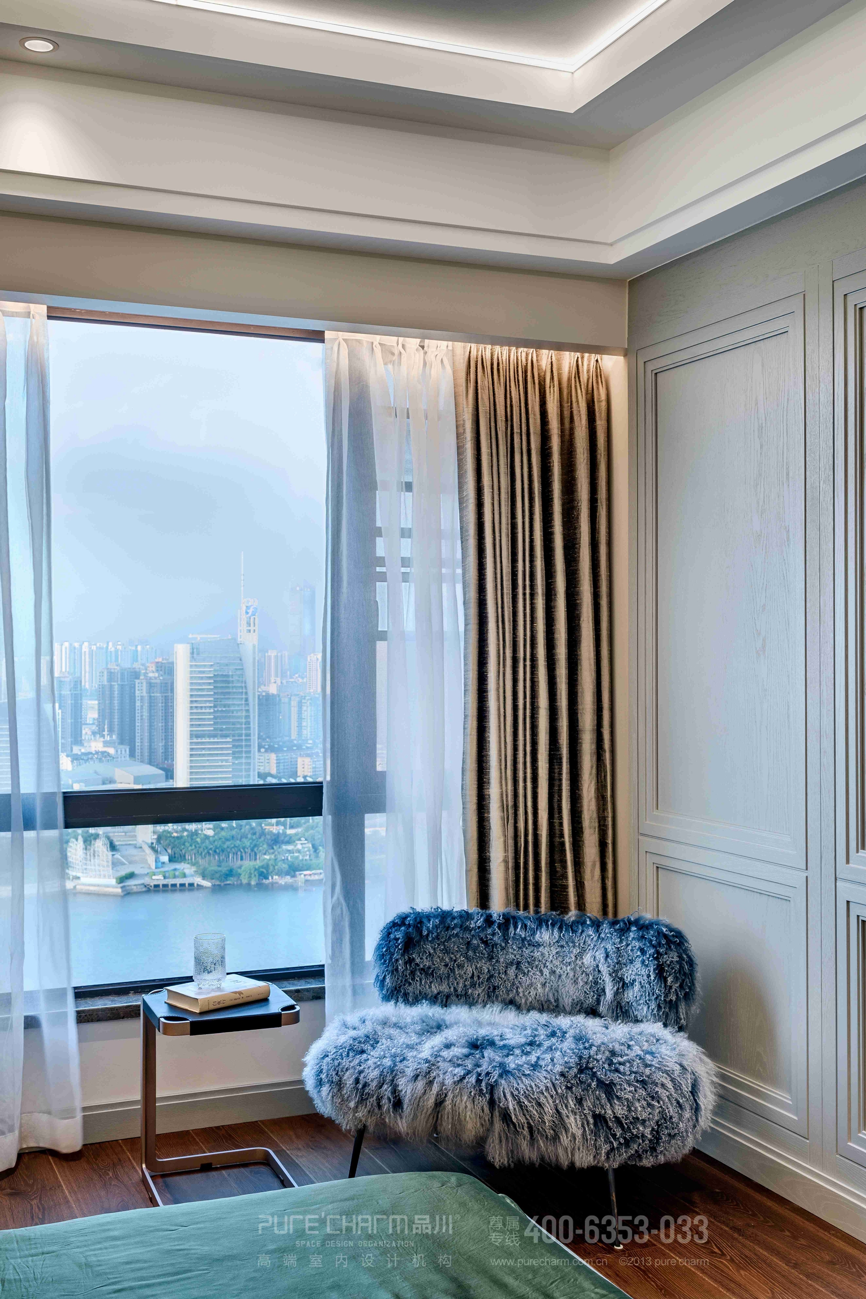 现代 融侨外滩 卧室图片来自品川室内设计在品川设计丨打怦然心动的舒适家居的分享