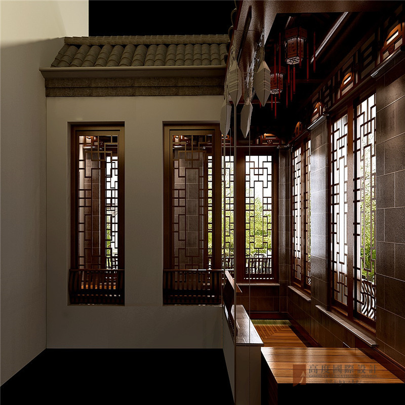 中式 别墅 大户型 跃层 复式 舒适 其他图片来自高度国际姚吉智在龙山新新小镇800㎡新中式大宅的分享