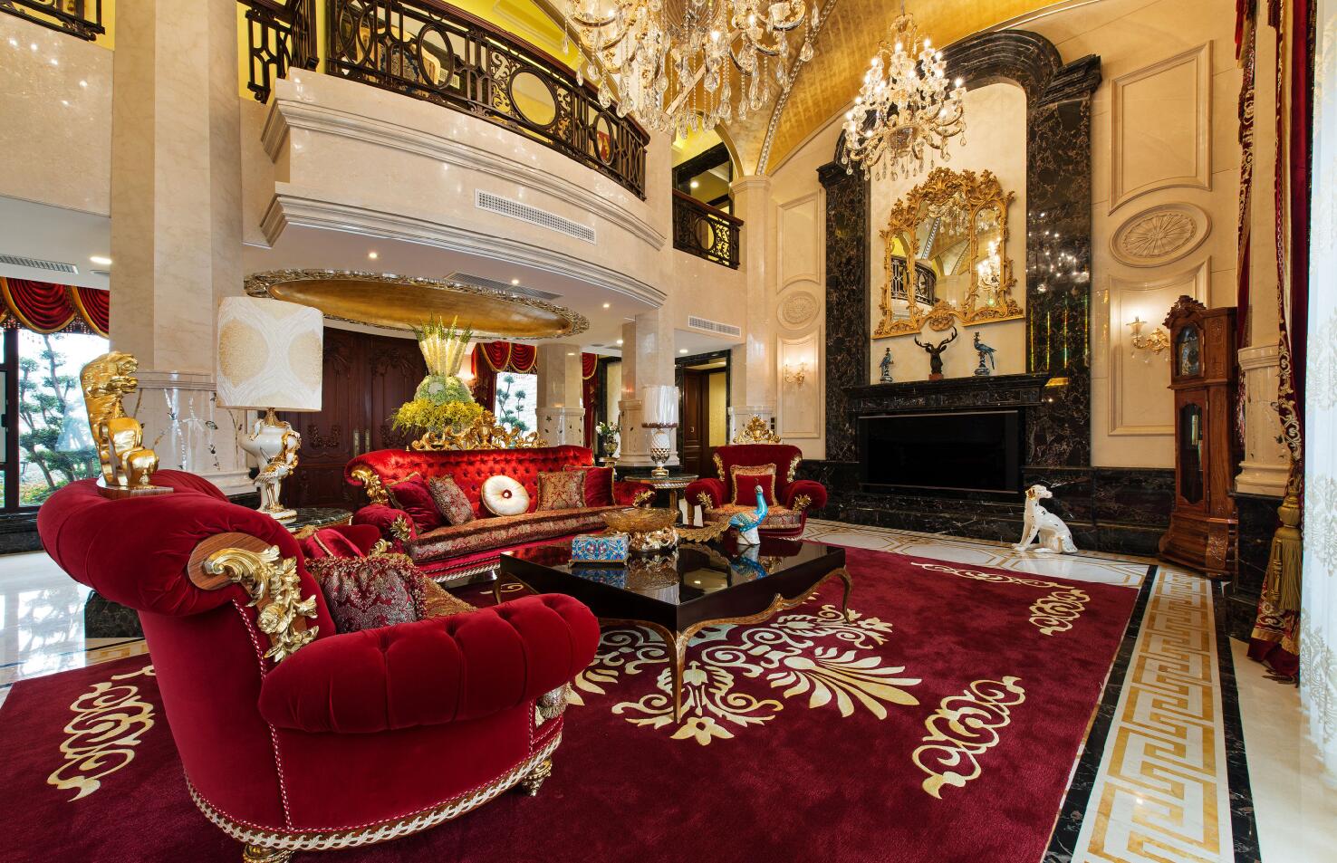 御翠园 别墅装修 欧式古典 腾龙设计 客厅图片来自腾龙设计在奢华古典欧式风格完工实景展示的分享