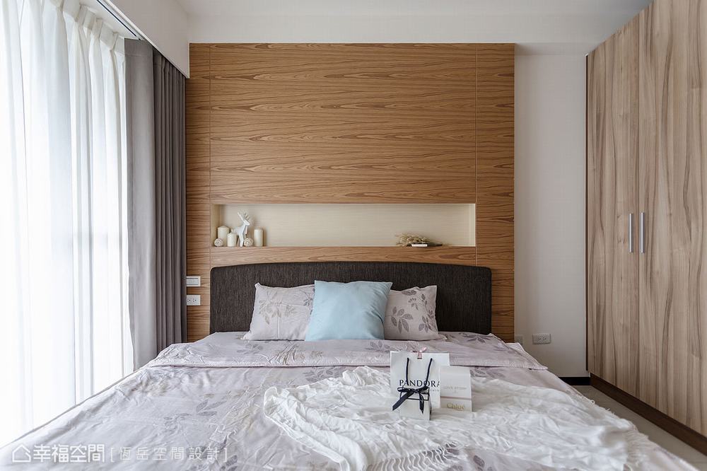 小户型 二居 现代 卧室图片来自幸福空间在53平单身窝 献给未来女主人的分享