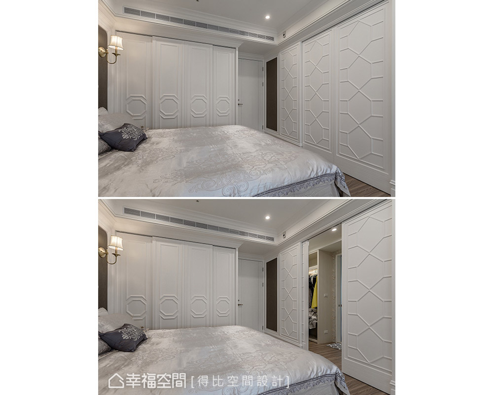 四居 大户型 新古典 卧室图片来自幸福空间在典藏艺术 172平古典风水宅的分享