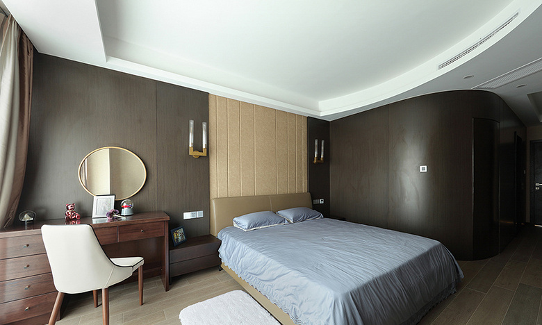 卧室图片来自家装大管家在幸福的渴望 150平休闲港式3居室的分享