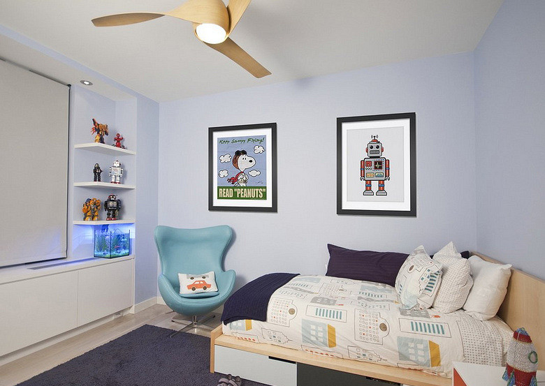 卧室图片来自家装大管家在精致又清爽 136平现代北欧3居室的分享