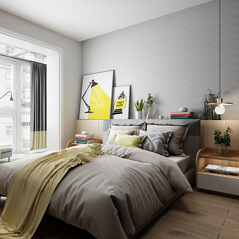 简约 欧式 三居 白领 收纳 80后 设计 装修 家居 卧室图片来自生活家-月昂在清新淡雅的北欧调调的分享