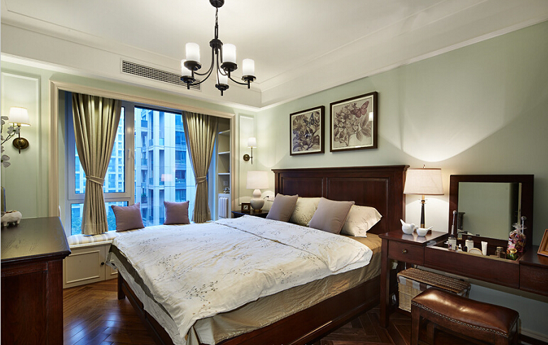 简约 三居 客厅 卧室图片来自众意装饰 李潇在曲江金水湾简美风格的分享