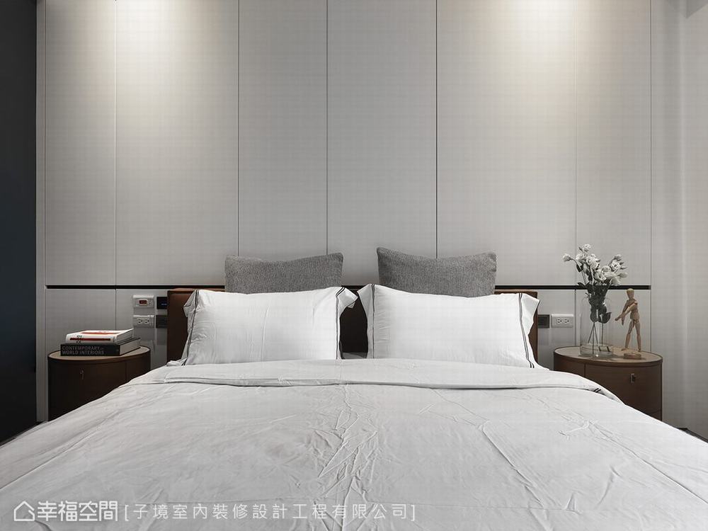 三居 现代 大户型 卧室图片来自幸福空间在简约好品味 198平现代木色暖馨居的分享