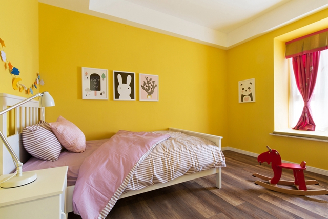 儿童房图片来自峰光无限装饰大鹏在135㎡北欧风 清新大方又舒适的分享