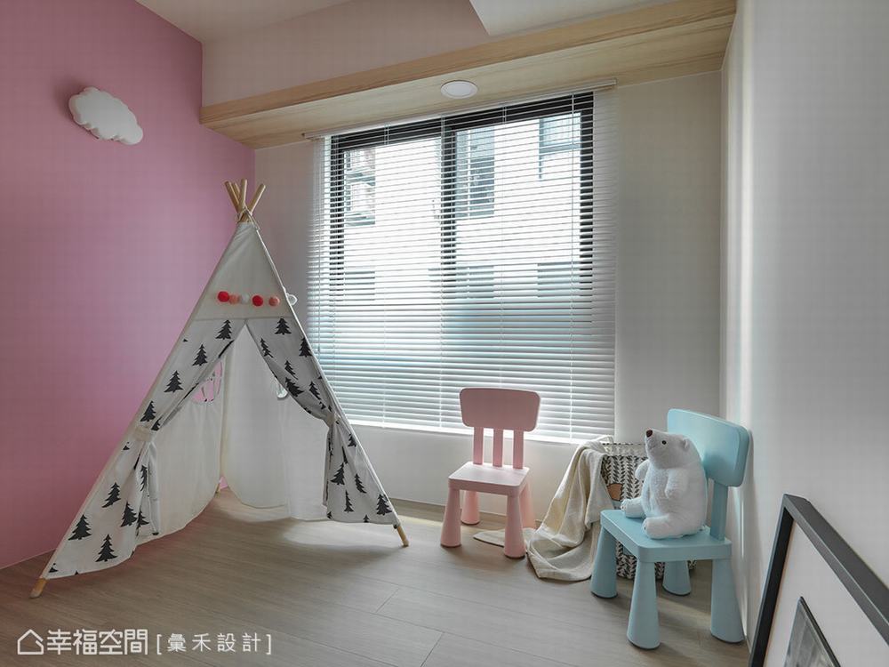 二居 小户型 北欧 儿童房图片来自幸福空间在一尘不染 53平窗明几净北欧风的分享