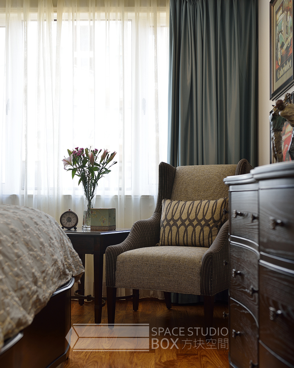 别墅 美式 罗马一号 卧室图片来自新浪家居江西站在罗马一号别墅的分享