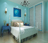 卧室采用强化复合地板，颜色更为明亮。