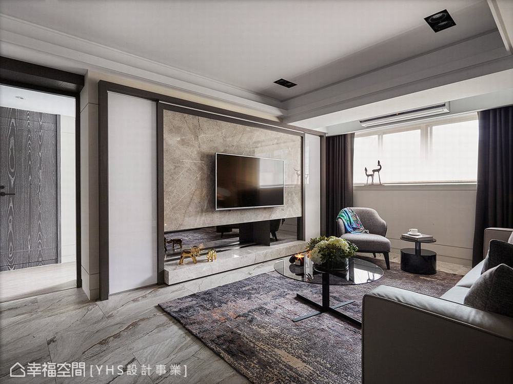 三居 旧房改造 混搭 客厅图片来自幸福空间在五感体验 92平英式古典宅的分享