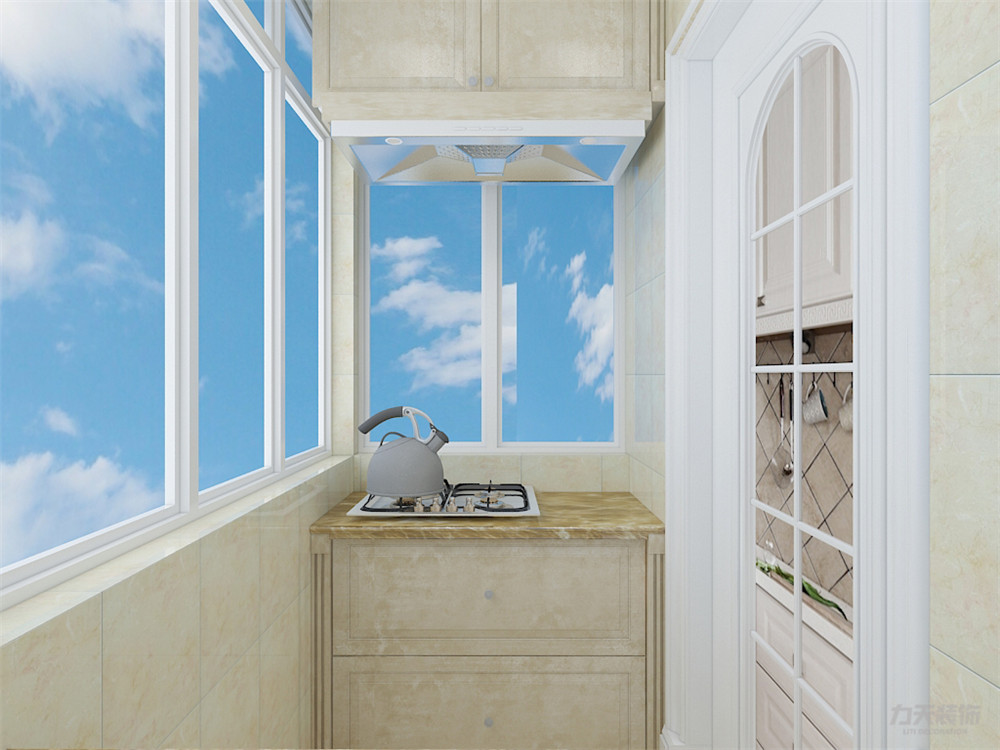 简约 欧式 二居 石膏线 吊顶 厨房图片来自阳光力天装饰在力天装饰-金兰园-170㎡-简欧的分享