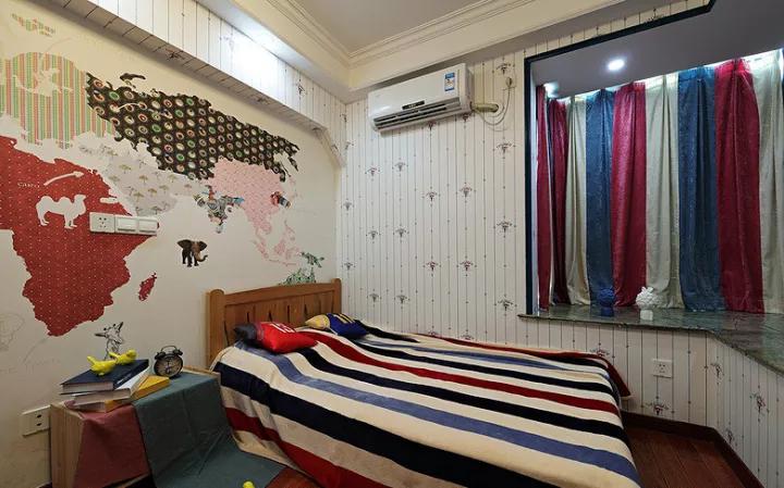 美式 三居 儿童房图片来自tjsczs88在106㎡美式雅致风的分享