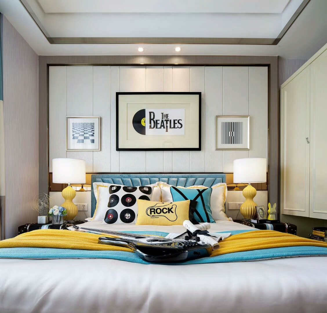 简约 中式 四居 收纳 80后 家居 装修 设计 高端 卧室图片来自生活家-月昂在保利125㎡新中式风格案例鉴赏的分享