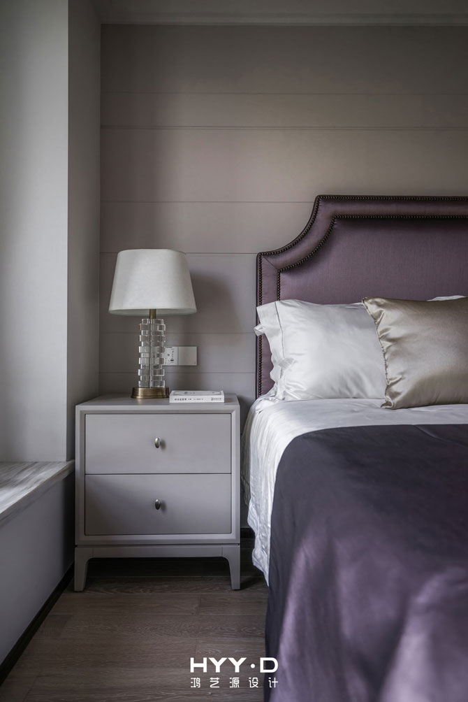 简约 别墅 室内设计 客房 港式轻奢 卧室图片来自郑鸿在都市型格--深圳山语清晖室内设计的分享