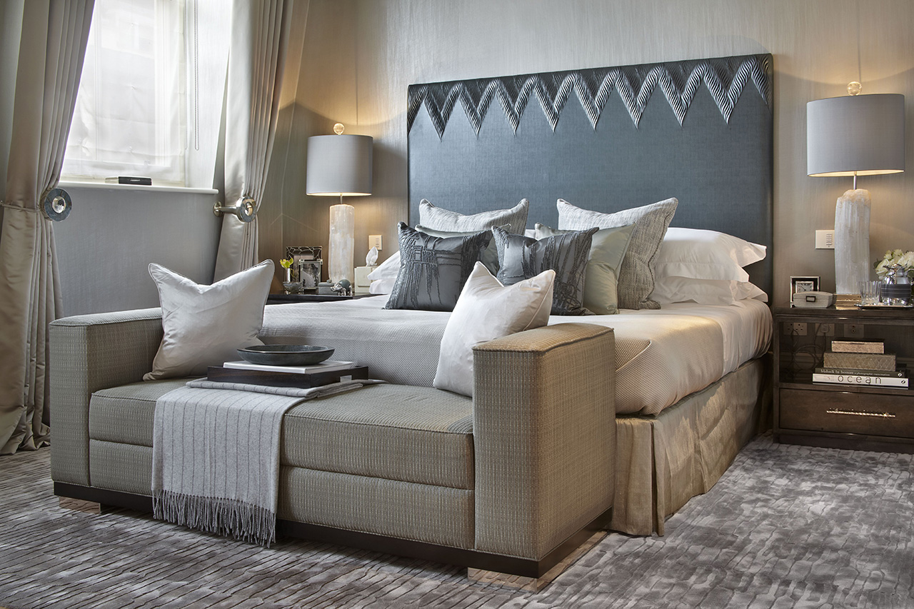 简约 奢华 混搭 卧室图片来自别墅设计师杨洋在低奢混搭设计风格的分享