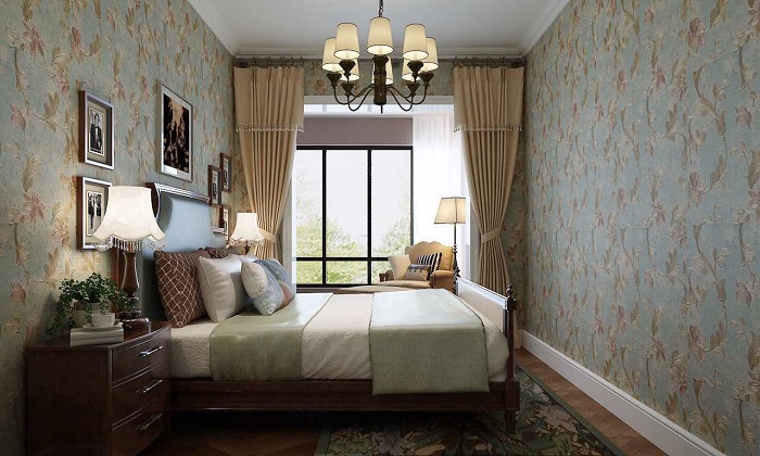 卧室图片来自甘肃紫苹果装饰在兰州格兰绿都180㎡现代简约案列的分享