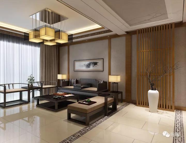 新中式 三居 简约 中式 白领 客厅图片来自众意装饰 李潇在长乐坊新中式风格案例的分享