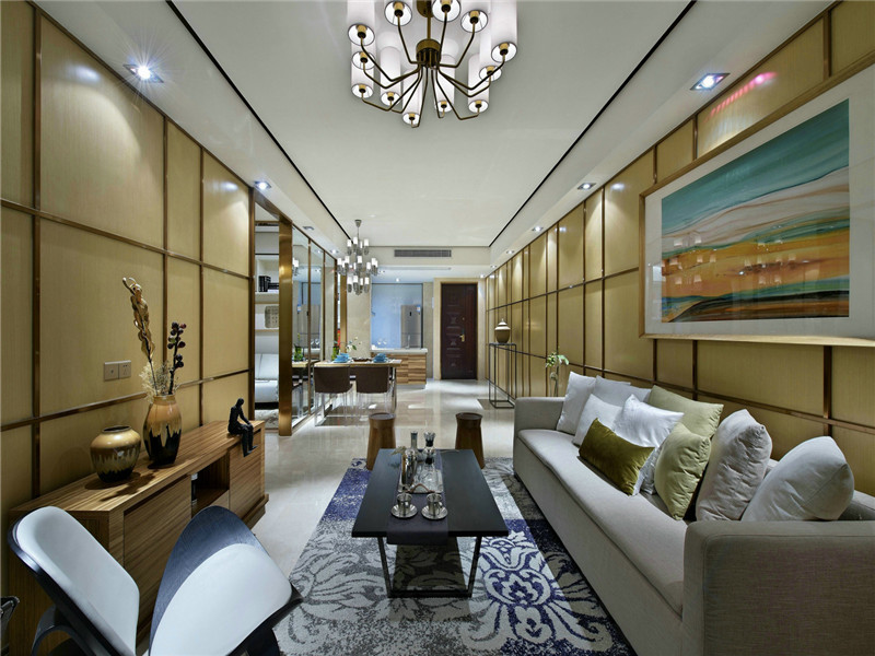 现代 三居 大户型 复式 跃层 白领 80后 小资 客厅图片来自高度国际姚吉智在150平米后现代风质感生活的诠释的分享