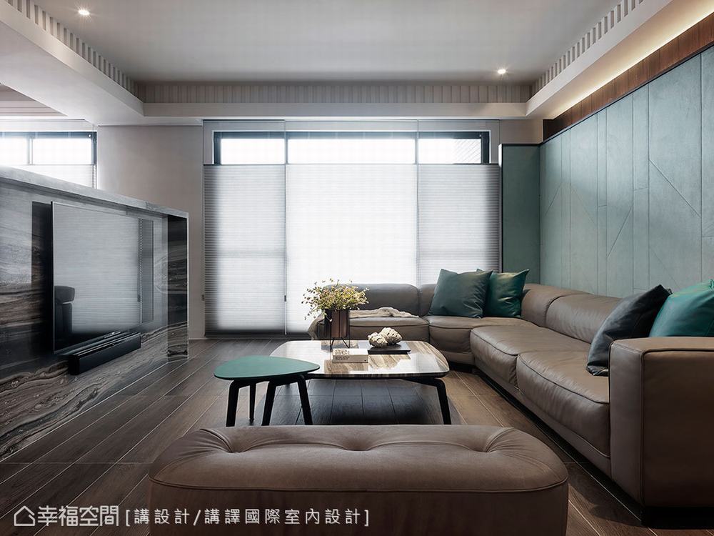 三居 现代 大户型 客厅图片来自幸福空间在酒店式公寓质感 231平休闲度假宅的分享