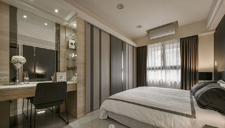 简约 三居 现代简约 白领 小资 卧室图片来自众意装饰 李潇在风憬天下现代简约风格设计的分享