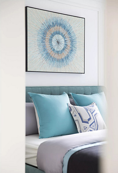 卧室图片来自家装大管家在暖色调与蓝色 120平清爽简约3居的分享