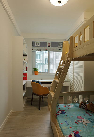 儿童房图片来自家装大管家在108平简约优雅3居 尽显舒适生活的分享