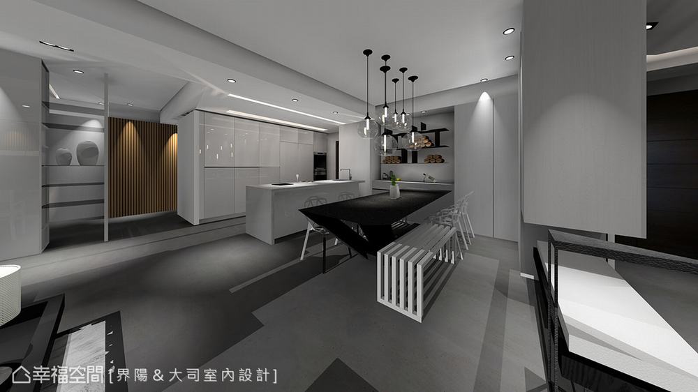 三居 现代 厨房图片来自幸福空间在165平纯净现代层次的分享