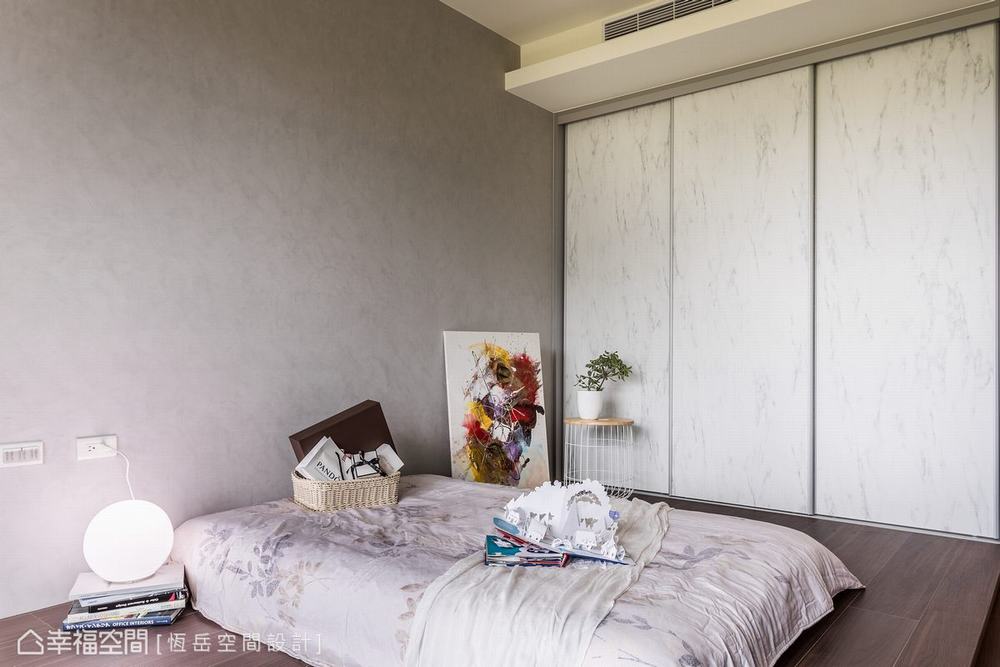 三居 混搭 卧室图片来自幸福空间在简洁纯净 92平健康有感新生活的分享