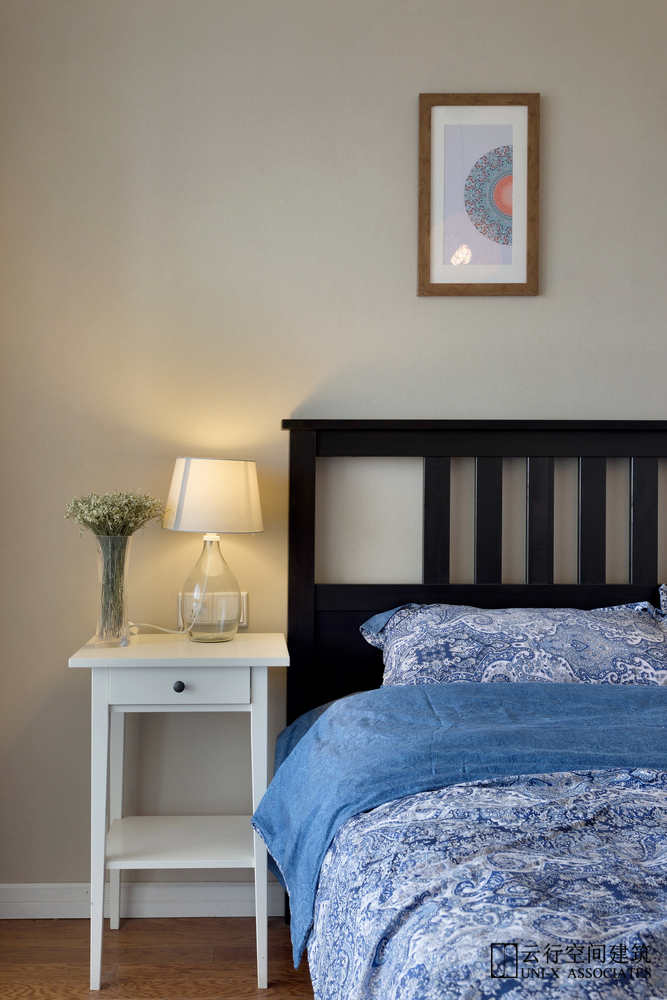 卧室图片来自云行设计-邢芒芒在丹麦风情丨五年的家的分享