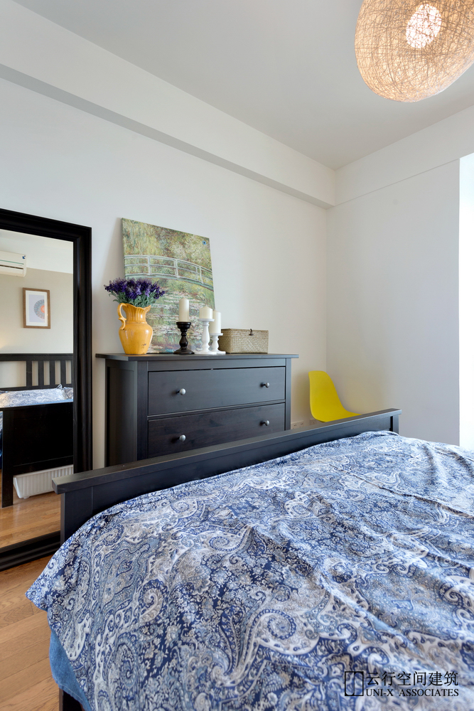 卧室图片来自云行设计-邢芒芒在丹麦风情丨五年的家的分享