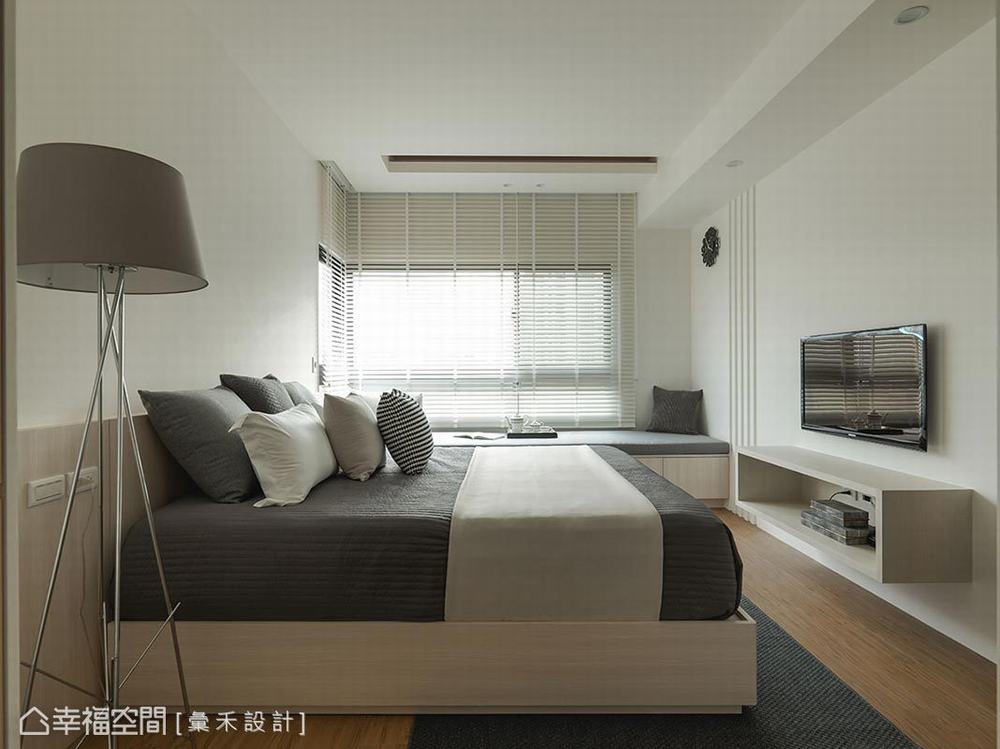 卧室图片来自幸福空间在轻柔北欧 99平唯美清透日光居的分享