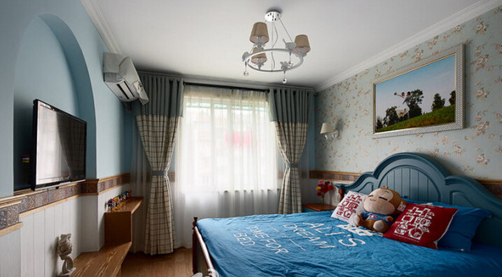 简约 地中海 三居 收纳 80后 小资 卧室图片来自众意装饰 李潇在金地南湖艺境地中海风格的分享