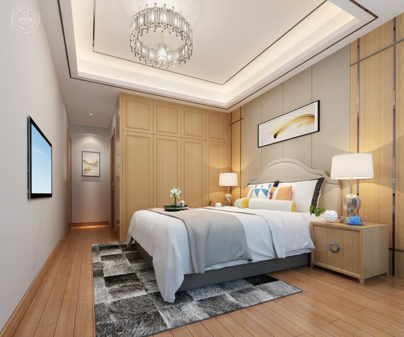 简约 三居 卧室图片来自深圳浩天装饰在浩天装饰-勤诚达·22世纪的分享