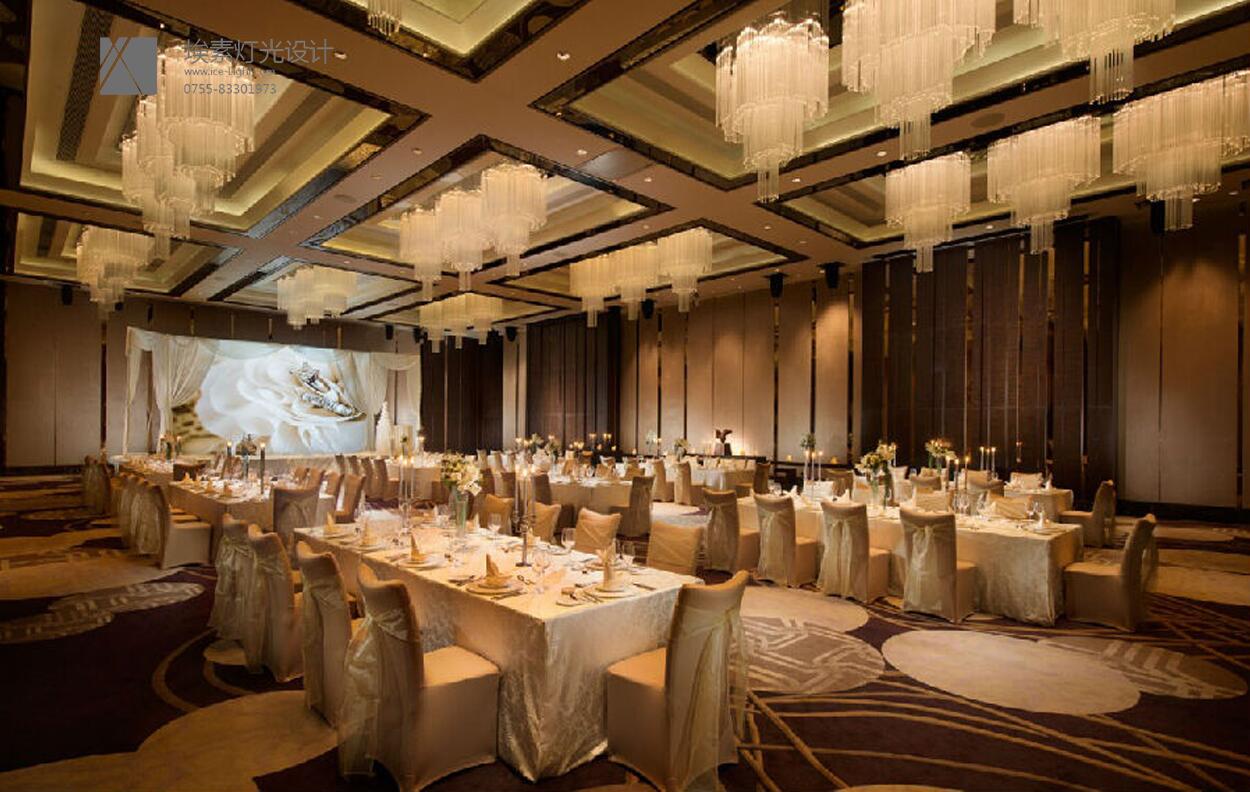 餐厅图片来自埃素灯光设计(ICEE)在深圳大中华希尔顿酒店的分享