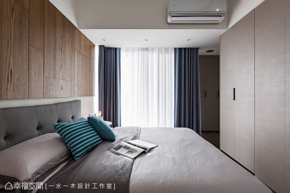三居 小户型 工业风 卧室图片来自幸福空间在微工业生活感 63平三代温馨宅的分享