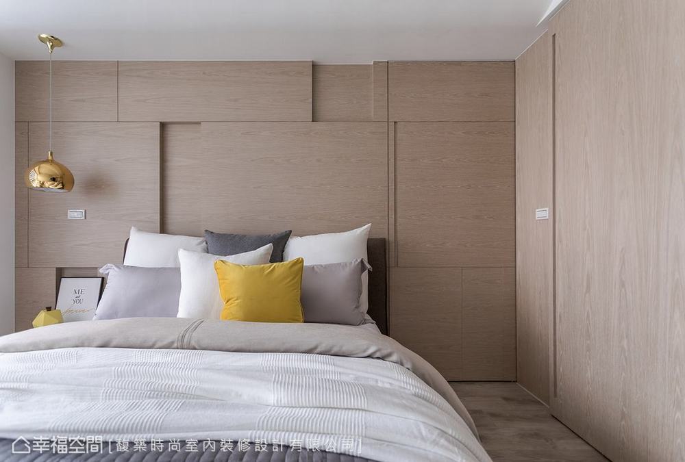 三居 现代 卧室图片来自幸福空间在酷炫悬浮电视墙 框出空间放大感的分享