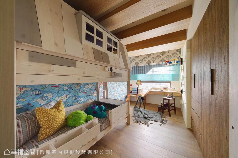大户型 四居 现代 三代同堂 儿童房图片来自幸福空间在时尚中西合并 248平三代享乐居的分享