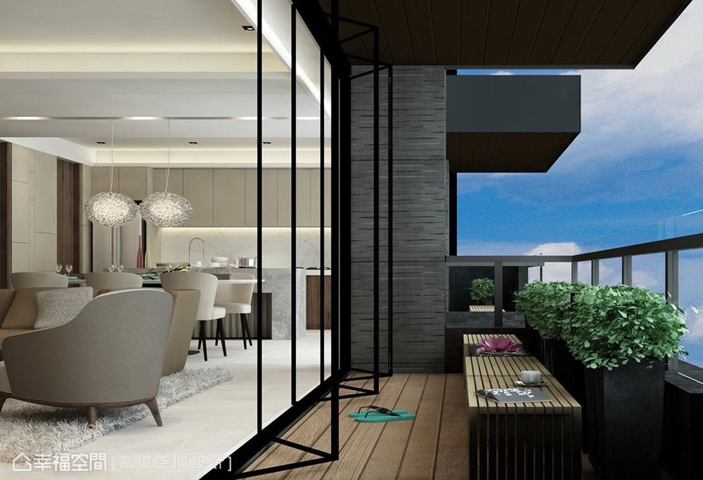 三居 休闲 阳台图片来自幸福空间在152平欧美度假感温泉养生宅的分享